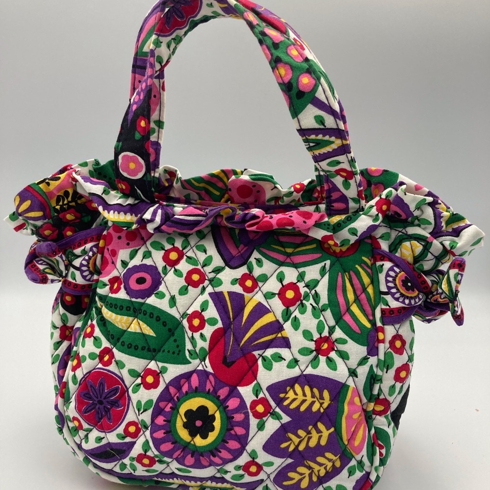 Vera Bradley Multicolor “Little Princess” bag in the Viva la Vera Pattern